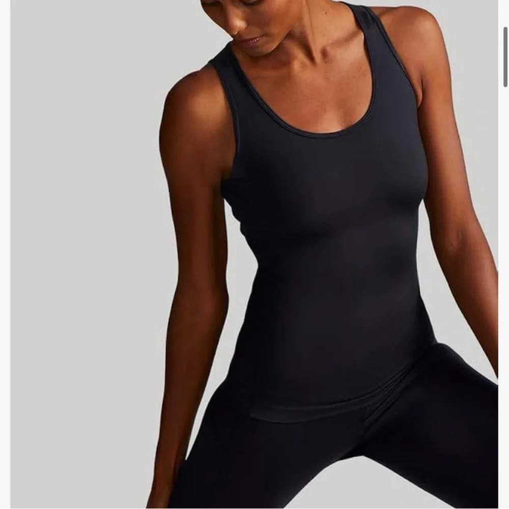 NWT Tommie Copper Womens Lower Back Support Tank Wine Size 2XL - Picture 4 of 13
